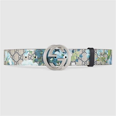 gucci bloom belt uk|gucci emblem belt.